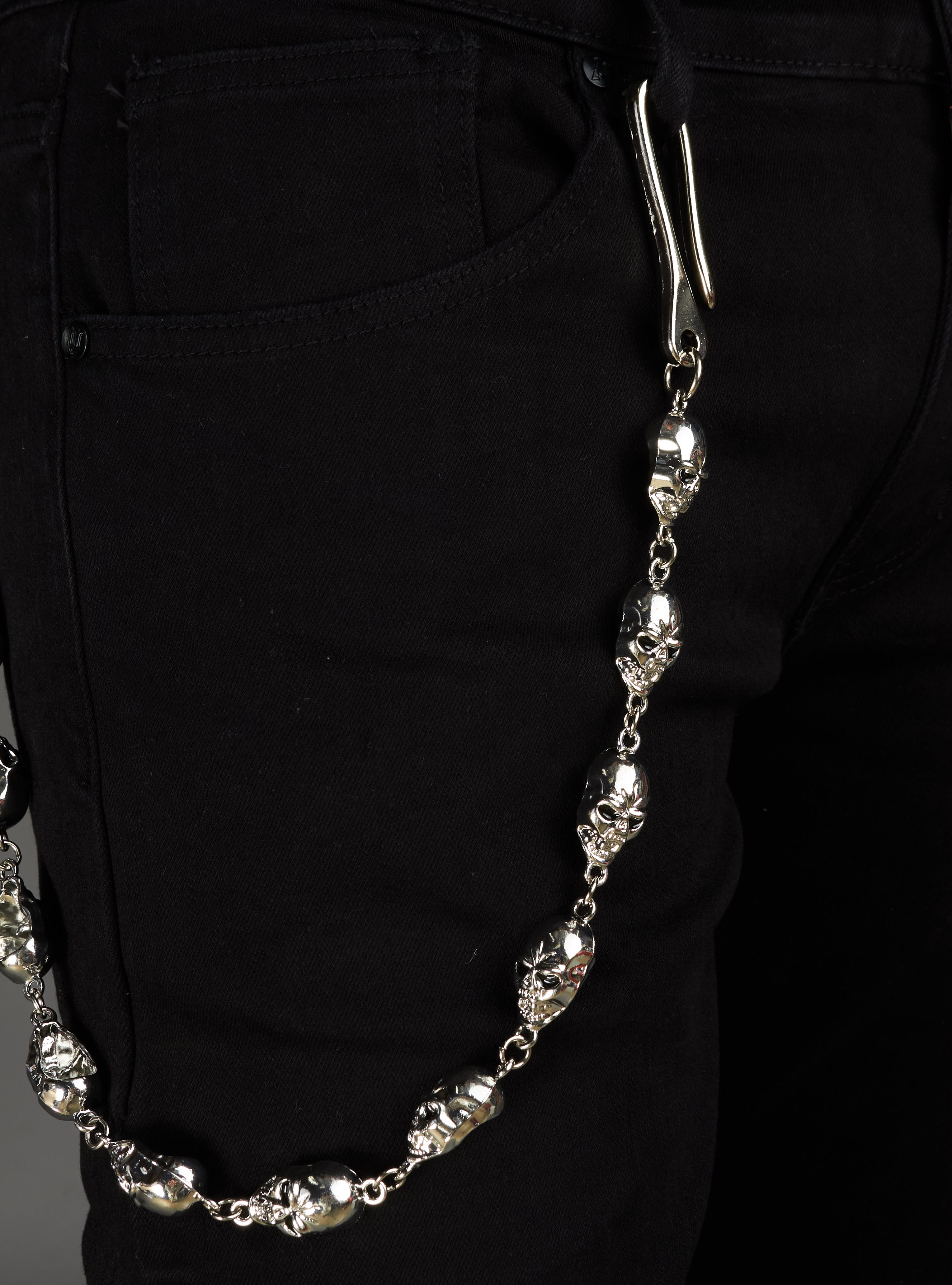 Politics Chain - Skulls - Silver - 101