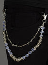 Politics Chain - Crystals - Silver - 102