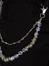 Politics Chain - Crystals - Silver - 102