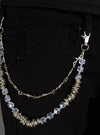 Politics Chain - Crystals - Silver - 102