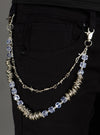 Politics Chain - Crystals - Silver - 102