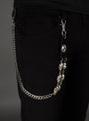 Politics Chain - Emblem Skulls - Silver - 104