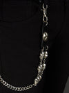 Politics Chain - Emblem Skulls - Silver - 104