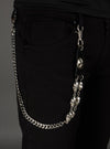 Politics Chain - Emblem Skulls - Silver - 104