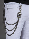 Politics Chain - Skull Head - Gunmetal - 107