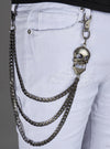 Politics Chain - Skull Head - Gunmetal - 107