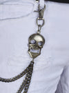 Politics Chain - Skull Head - Gunmetal - 107