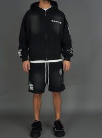 Politics Hoodie - Banks - Black - 340