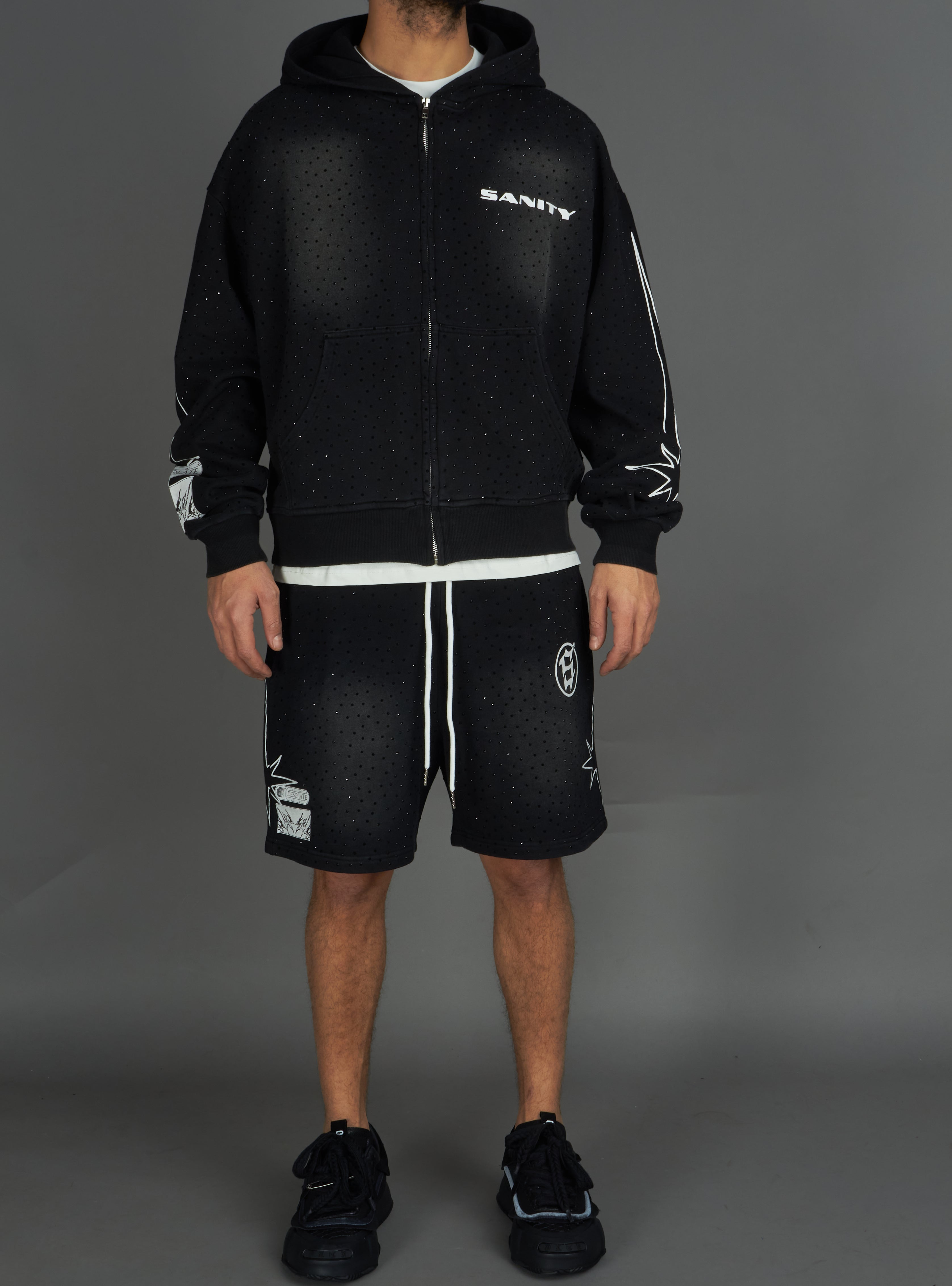 Politics Hoodie - Banks -  Black - 340