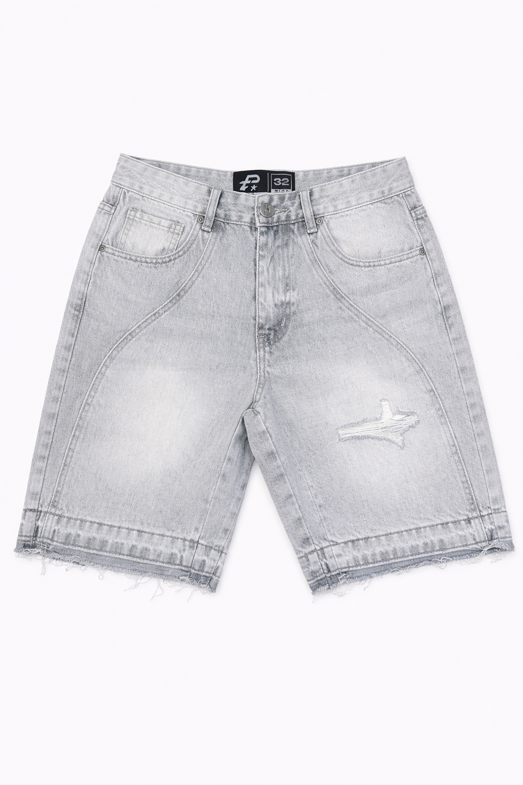 Politics Shorts - Grey Wash - PK26 - SPR - 40