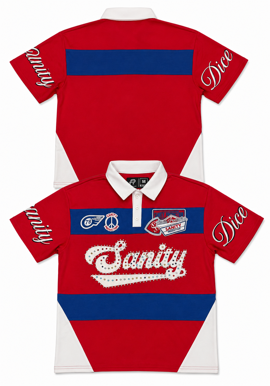 Politics T-Shirt - Red And Blue - SPR26-87