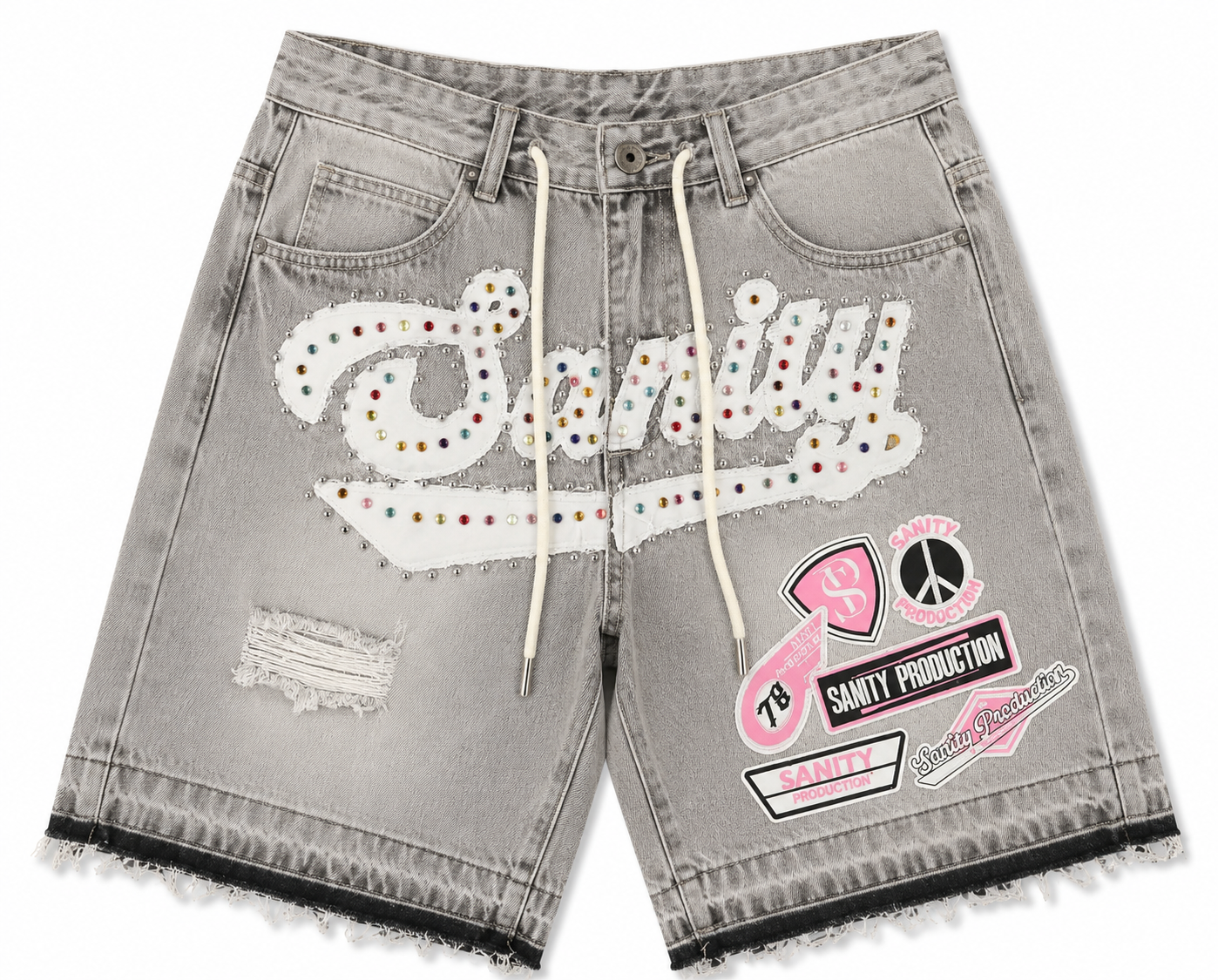 Politics Shorts - Grey - SPR26-86