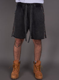 Politics Shorts - Sevin - Washed Black - 402