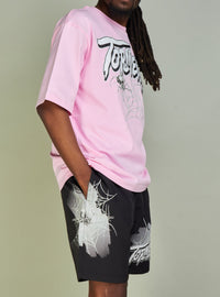 Politics Short Set - English - Pink and Black - 117