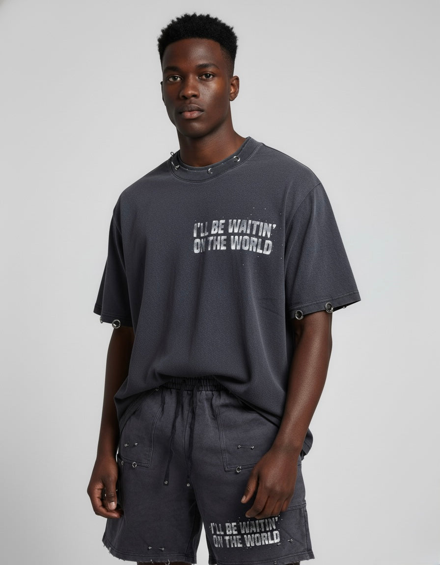 Politics Shorts - Quinn - Grey - 309