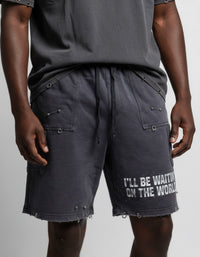 Politics Shorts - Quinn - Grey - 309