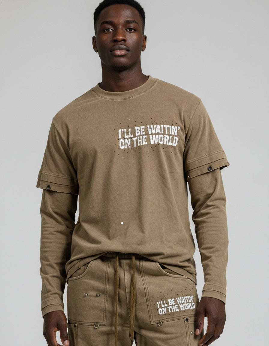 Politics Sweatshirt - Jorik - Brown - 809