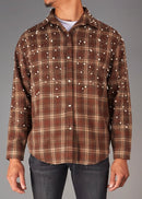 Politics Shirt - Zin - Brown - 855