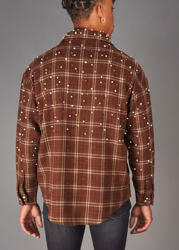 Politics Shirt - Zin - Brown - 855
