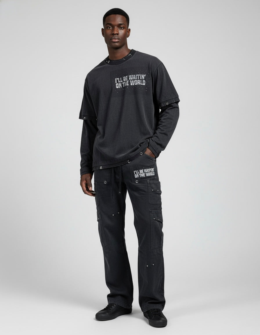 Politics Sweatpant - Vann - Black - 215