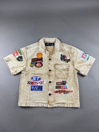 Politics - Denim Shirt- Khaki Wash - Spr 95