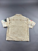 Politics - Denim Shirt- Khaki Wash - Spr 95