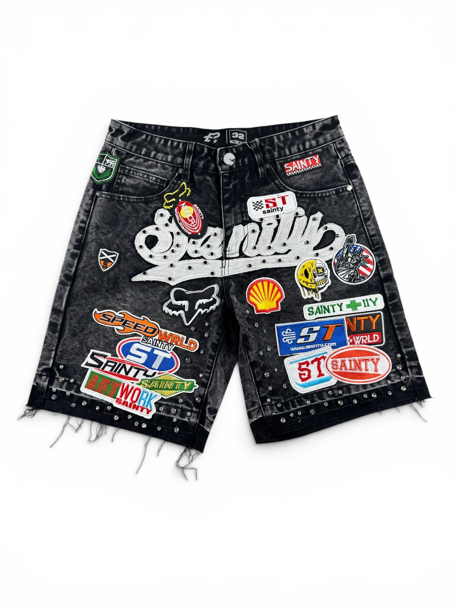 Politics Shorts - Black Wash - PK26 - SPR - 07
