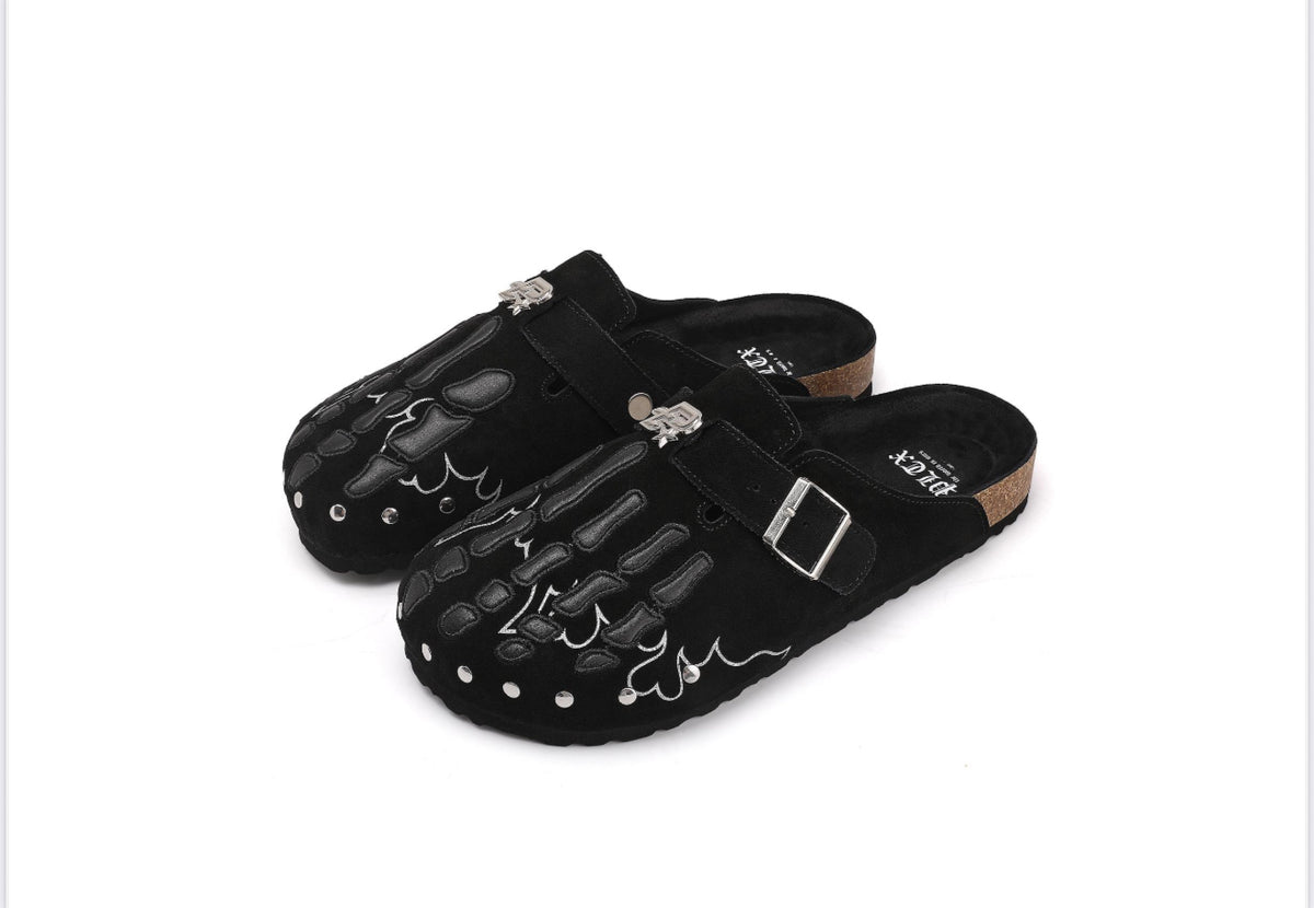 Politics Shoes - Hatch Mule - Jet Black - 108