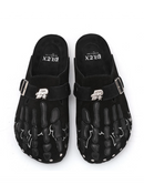Politics Shoes - Hatch Mule - Jet Black - 108