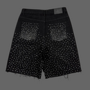 Politics Shorts - Bishop - Silver on Black - 102