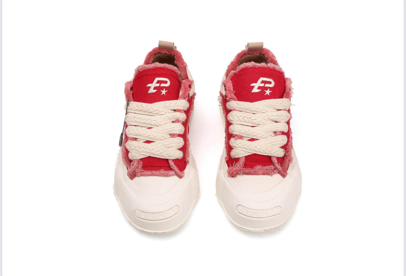 Politics Shoes - Bergen - Red and Cream - 200