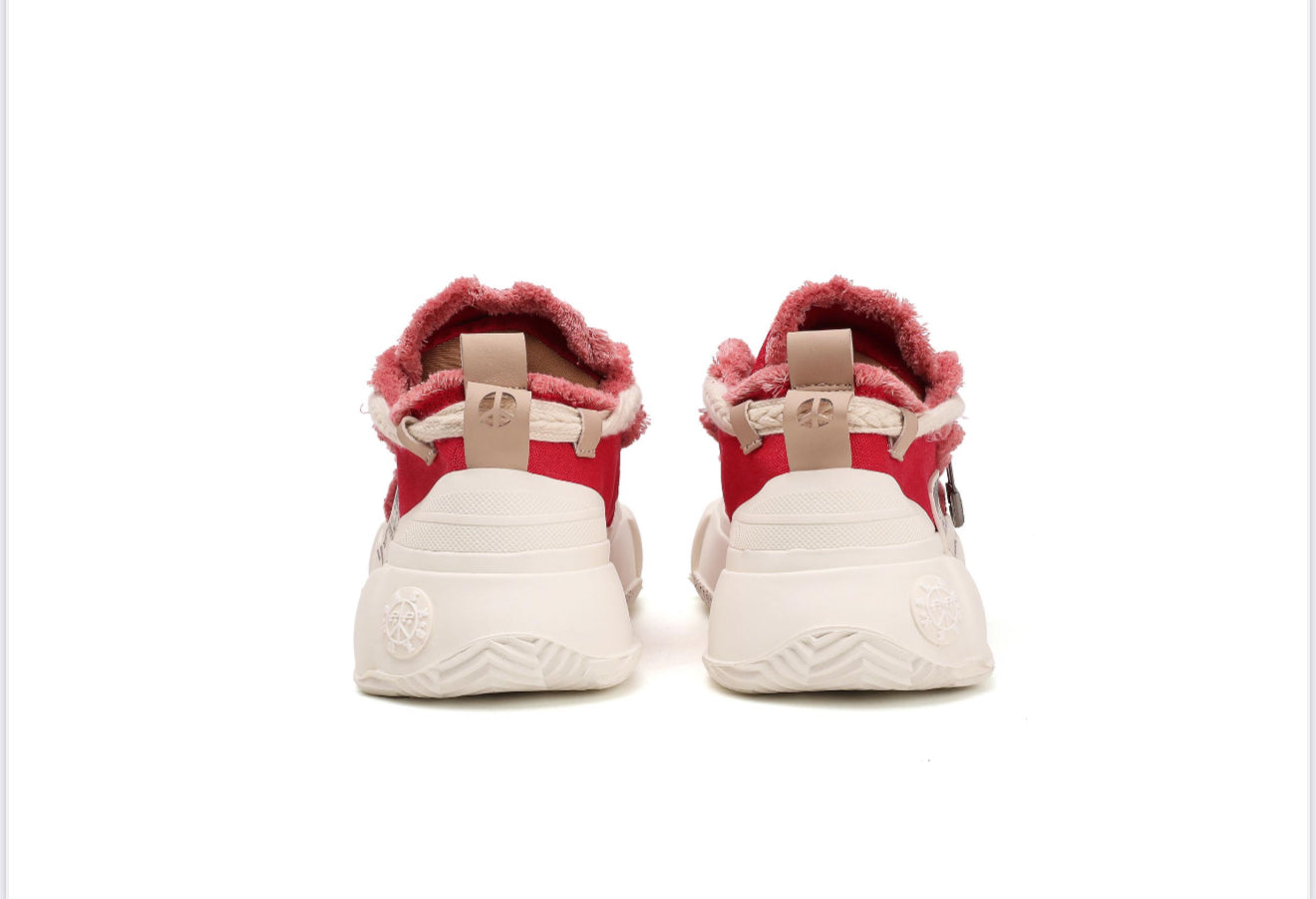 Politics Shoes - Bergen - Red and Cream - 200