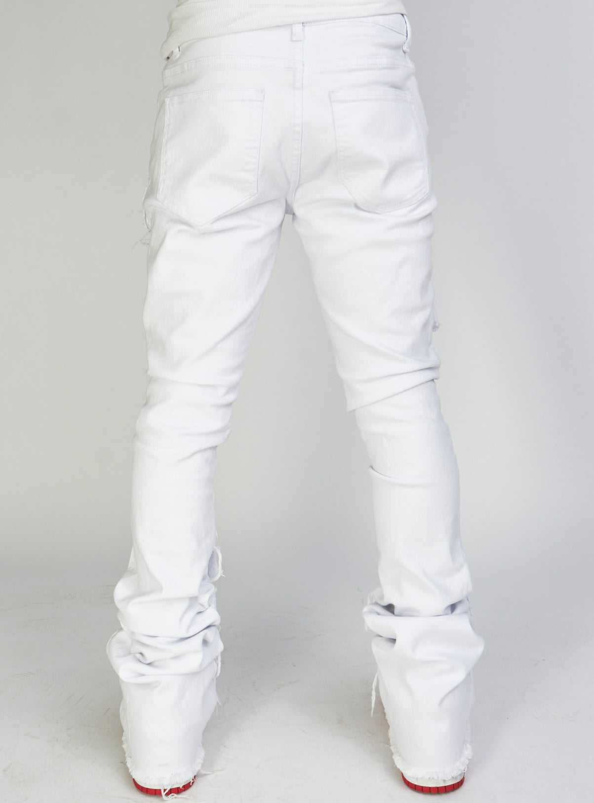 Politics Jeans - Super Stacked Cargo - White  - Marcel505