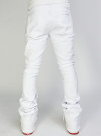 Politics Jeans - Super Stacked Cargo - White  - Marcel505