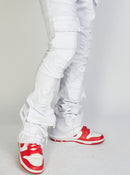 Politics Jeans - Super Stacked Cargo - White  - Marcel505