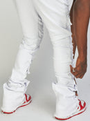 Politics Jeans - Super Stacked Cargo - White  - Marcel505