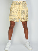Politics Shorts - Cream Bandana - Hughes621