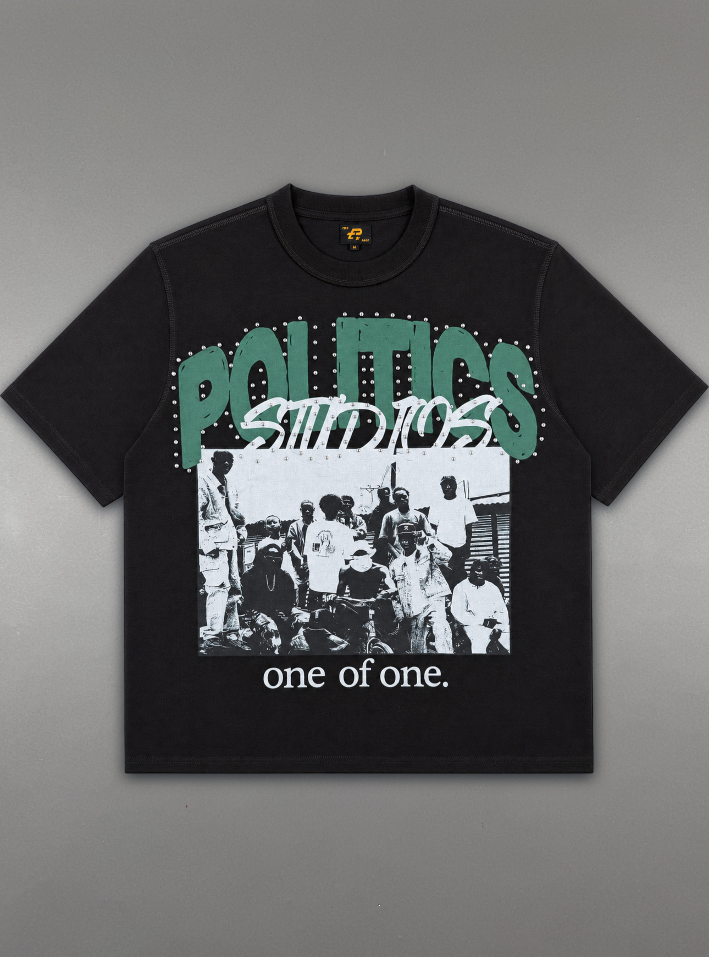 Politics T-Shirt - Mono - Black - 8