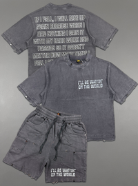 Politics Short Set - Zylar/Quinn - Grey - 301-309