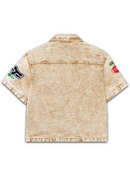Politics - Denim Shirt- Khaki Wash - Spr 95
