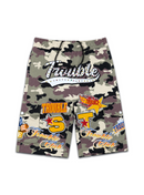 Politics Troub Track Pants — Green Camo- Sum 02