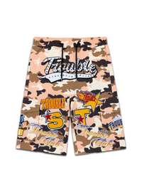 Politics Troub Track Pants — Pink Camo - Sum 04