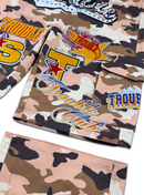 Politics Troub Track Pants — Pink Camo - Sum 04