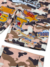 Politics Troub Track Pants — Pink Camo - Sum 04