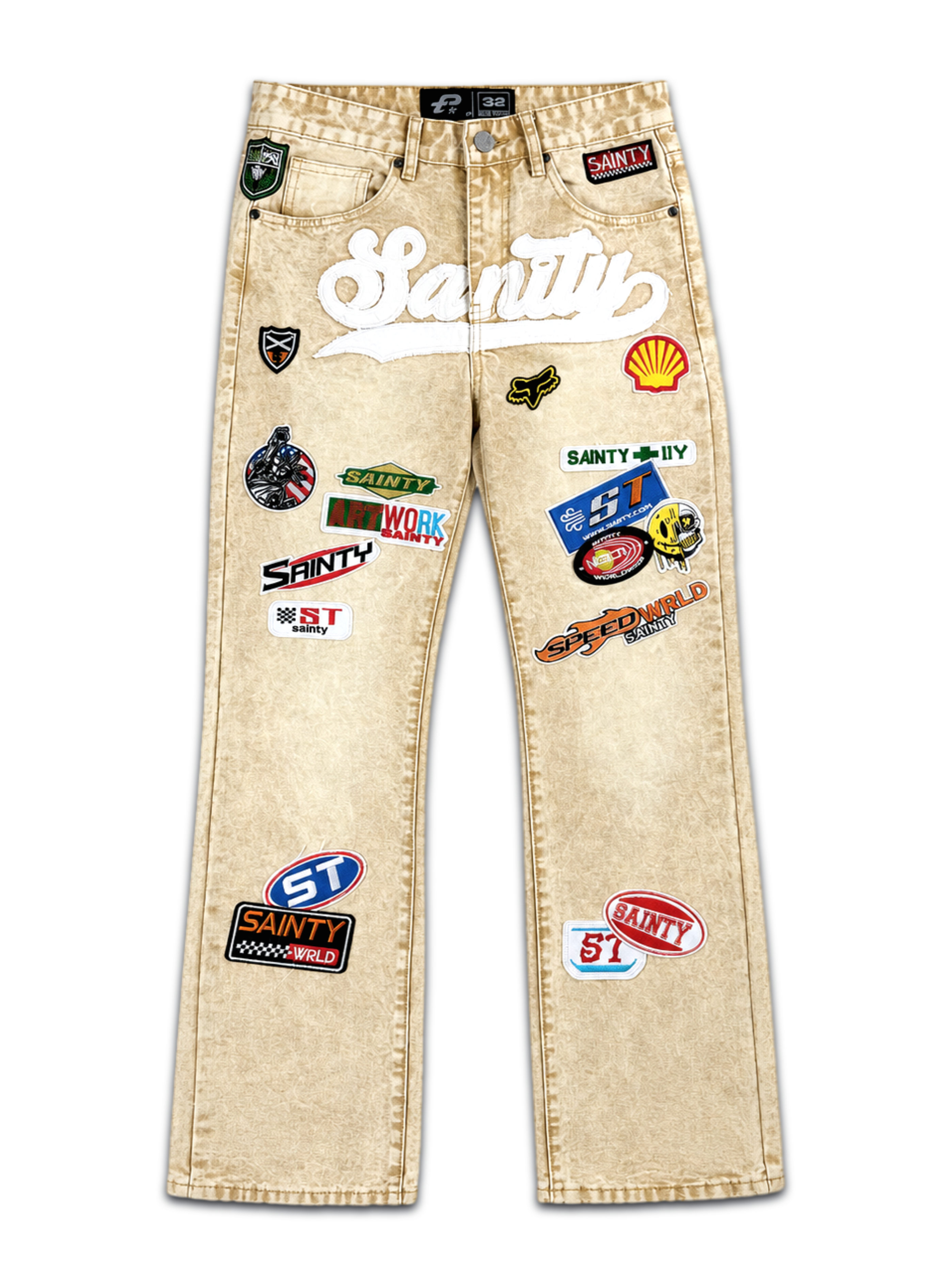 Politics Jeans- Khaki Wash - Spr 96