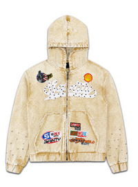 Politics - Denim jacket- Khaki Wash - Spr 94