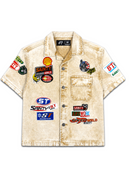 Politics - Denim Shirt- Khaki Wash - Spr 95