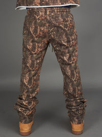Politics Sweatpants - Hale - Camo and Orange - 403