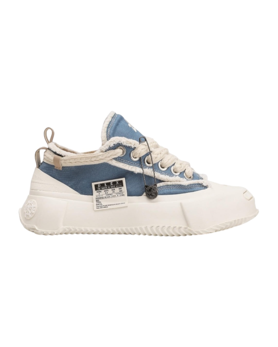 Politics Shoes - Bergen - Blue Denim - 204