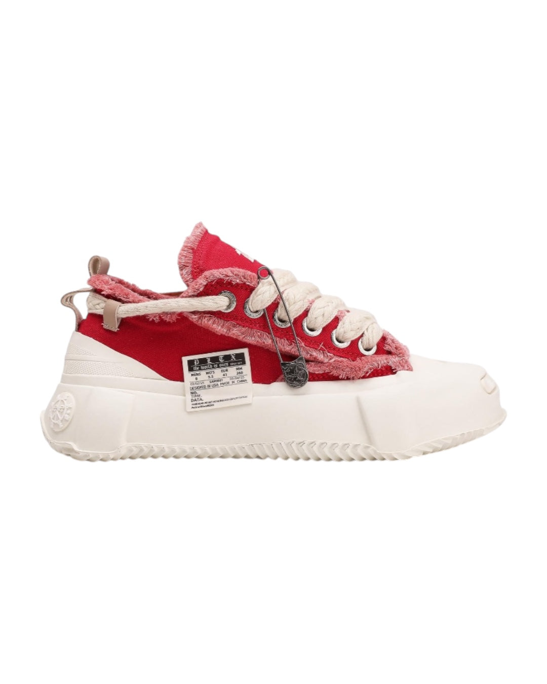 Politics Shoes - Bergen - Red and Cream - 200